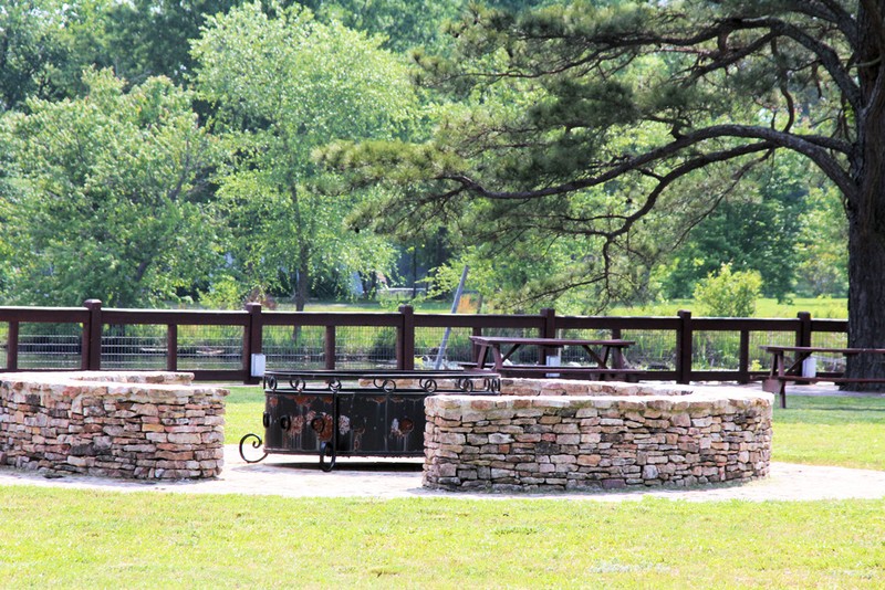 communal fire pit