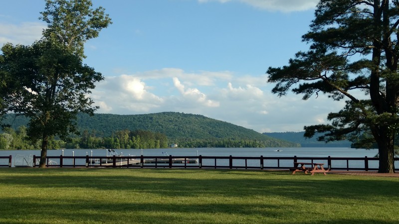 water view of pier